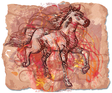 Конь - знак древнеперсидского тотемного гороскопа