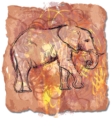 Слон - знак древнеперсидского тотемного гороскопа