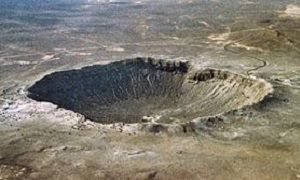 Аризонский кратер - классическая импактная структура