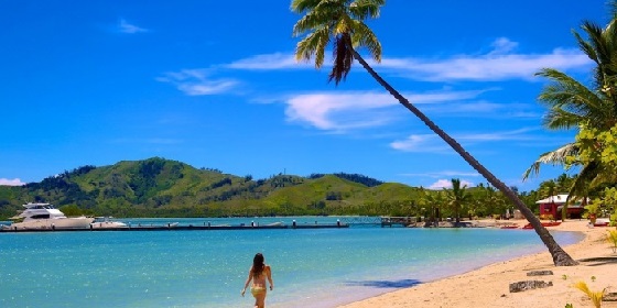 Пляж на Фиджи