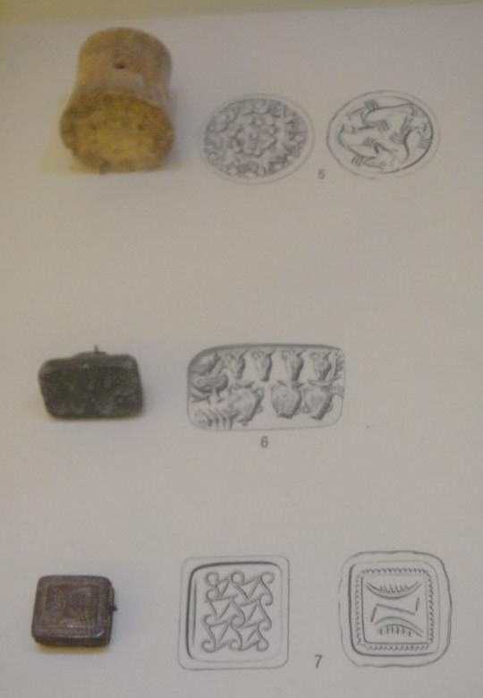Критские иероглифические печати 5-7 (арханесское письмо)