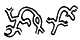 Знак ронго 762-2 по Бартелю