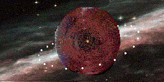 Сфера Дайсона с орбитальным кольцом астро-городов