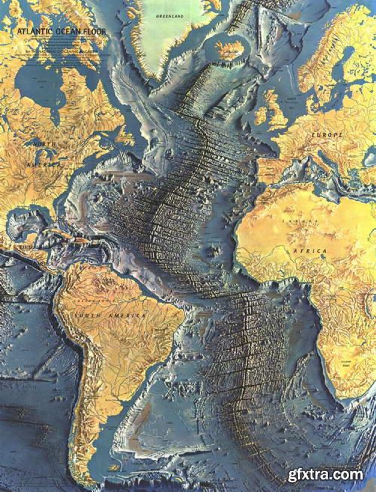 Архипелаги и подводные хребты Атлантики