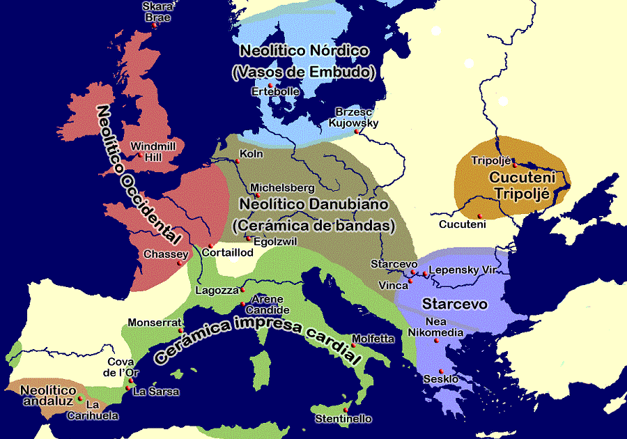 Неолитические культуры Европы