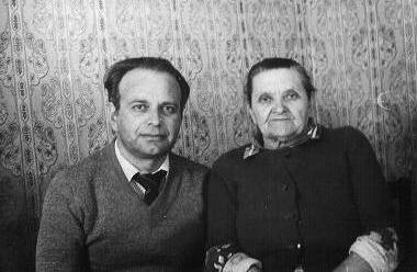 Е.В.Кобылинский и его тетя А.И.Кобылинская