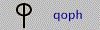 Буква QOPH финикийского алфавита