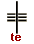Микенский слоговой знак TE