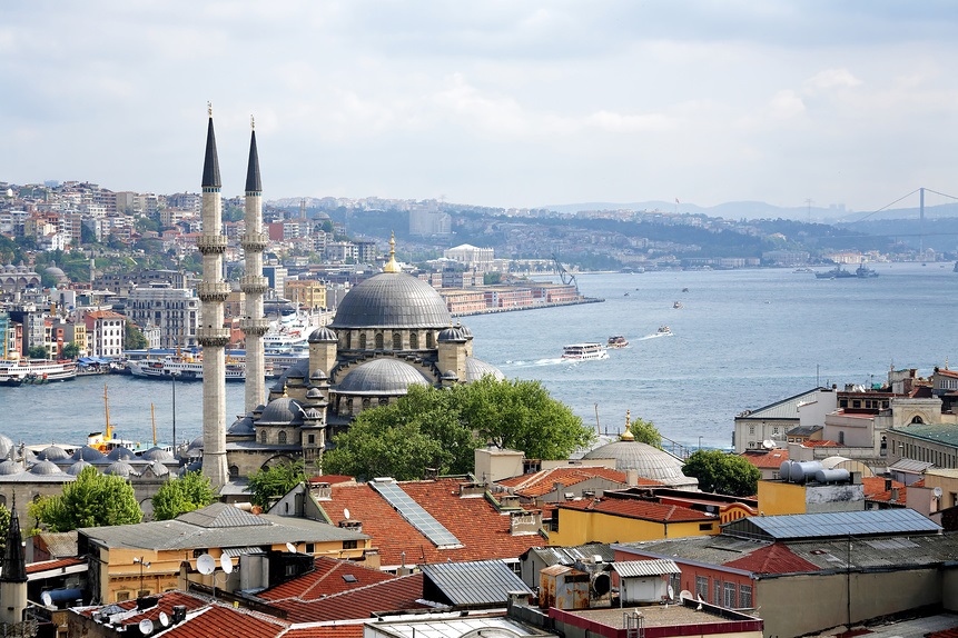 Стамбул с видом на Босфор
