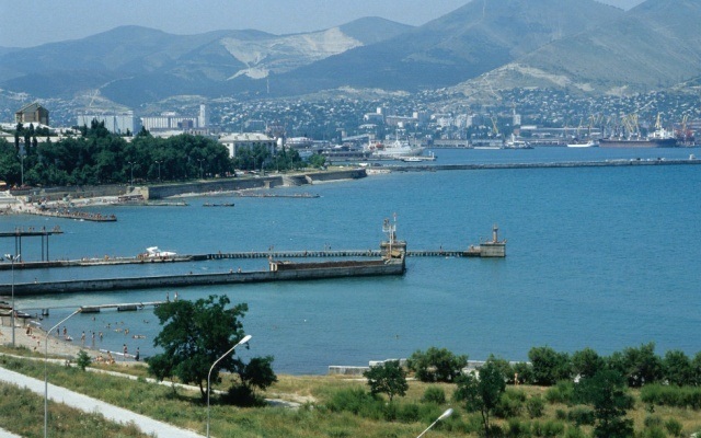 Порт Новороссийска в Цемесской бухте